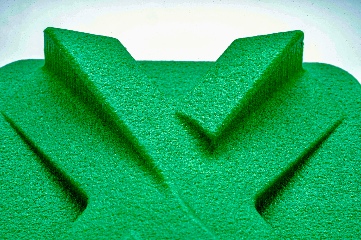 SLS PA 12 dyed, green