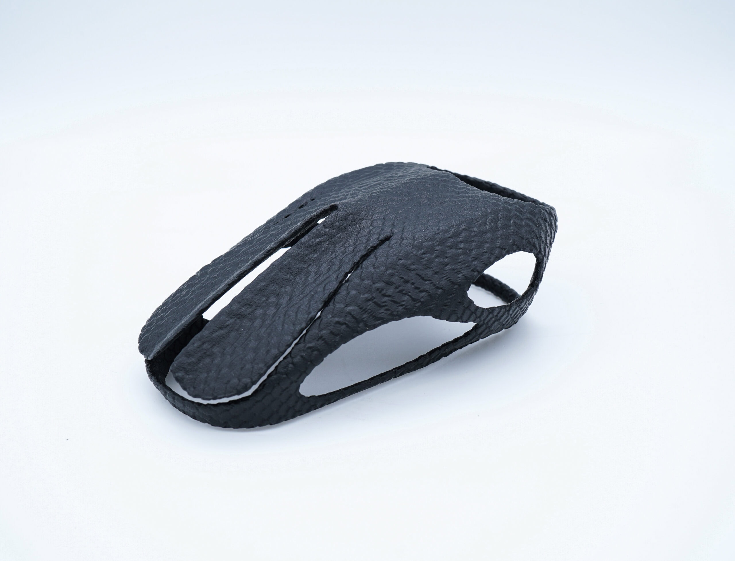 MJF Nylon 11, vapour smoothed and dyed black