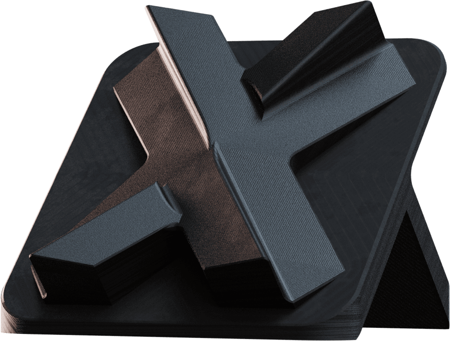 Blackening / Black oxide (3D render)