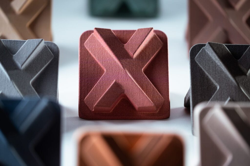 Ful colour 3D printing MJF options