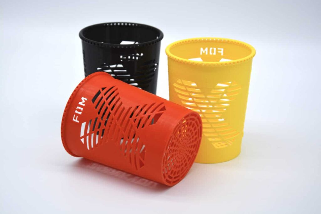 FDM 3D printed parts