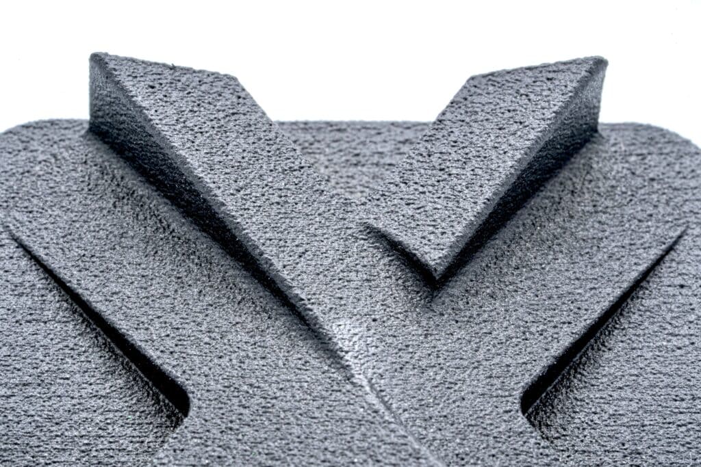 MJF PA12, black spray painting