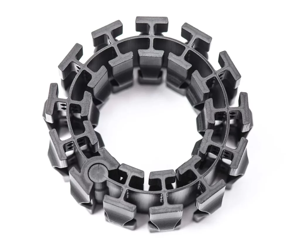 3D printed part with FPU 50