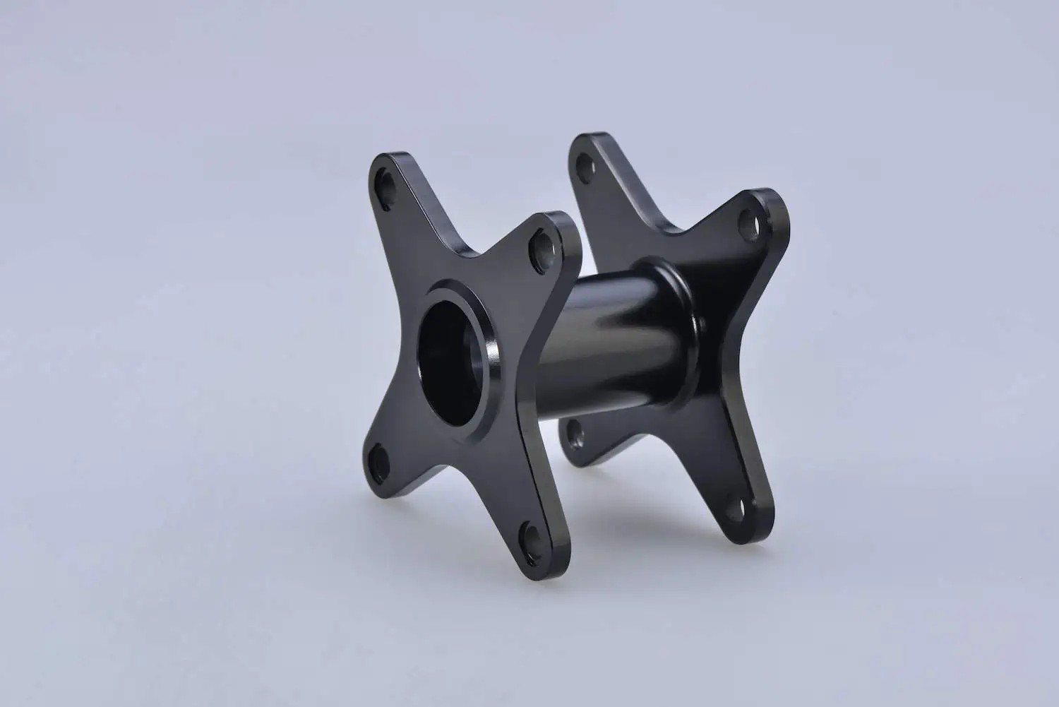CNC machined and powder coated part