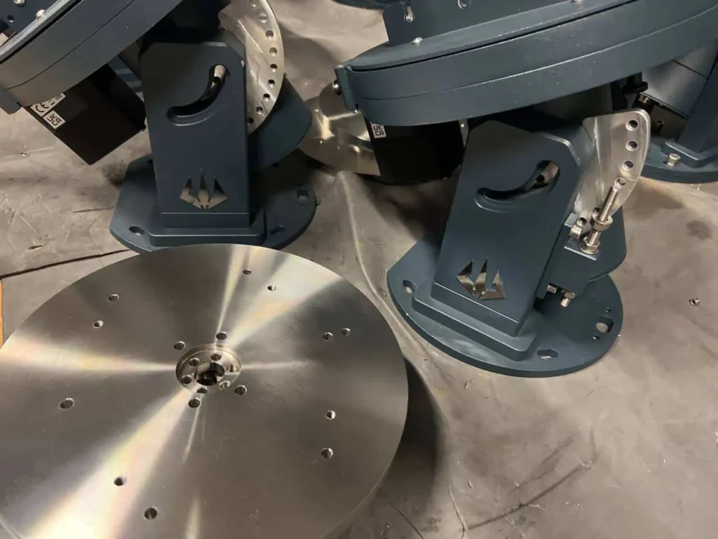 CNC machined, high tolerance drive wheels supplied by Xometry