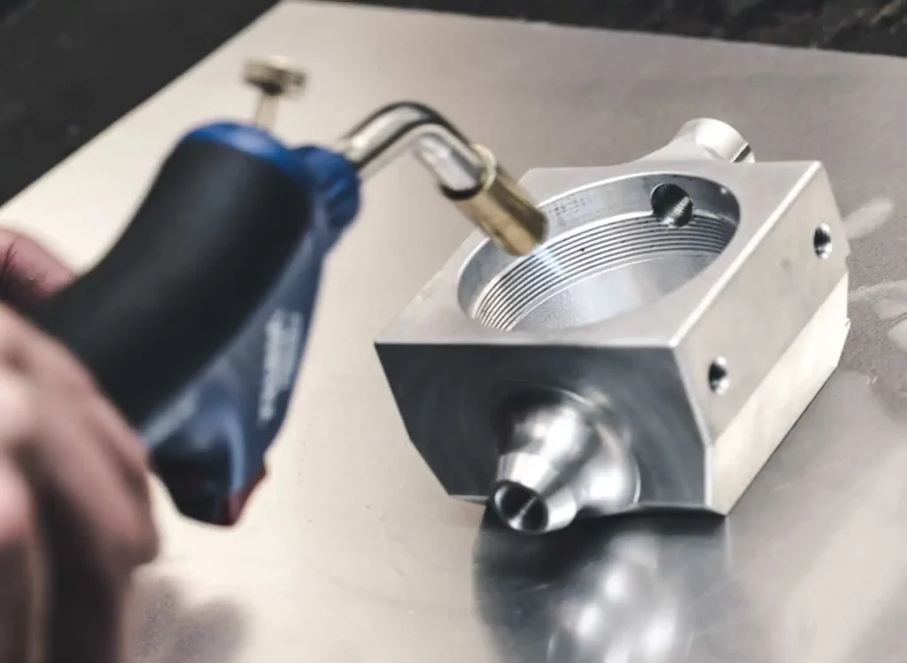 CNC machined part produced with Xometry