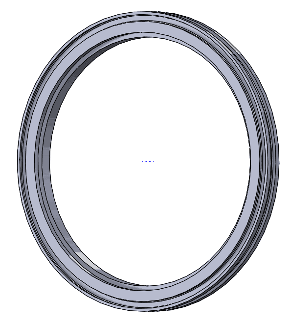 Design of the part that was produced by Xometry