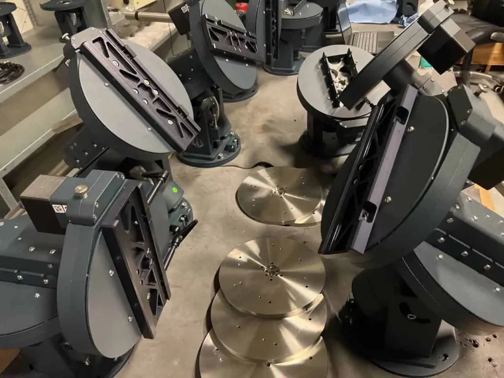 Drive wheels manufactured with Xometry, ready for installation