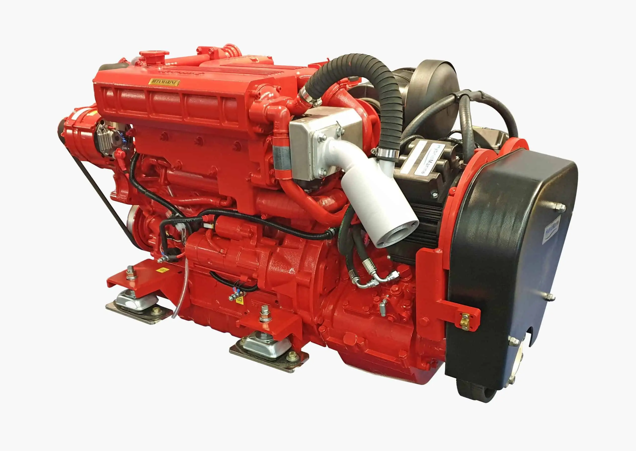 Hybrid Marine Engine