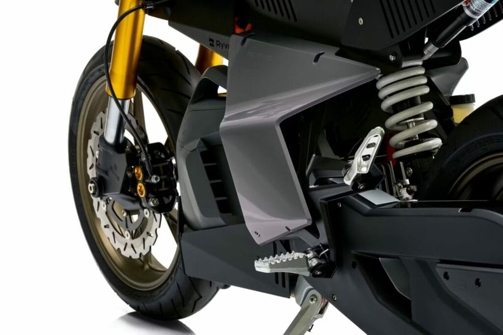 Model of the motorbike frame