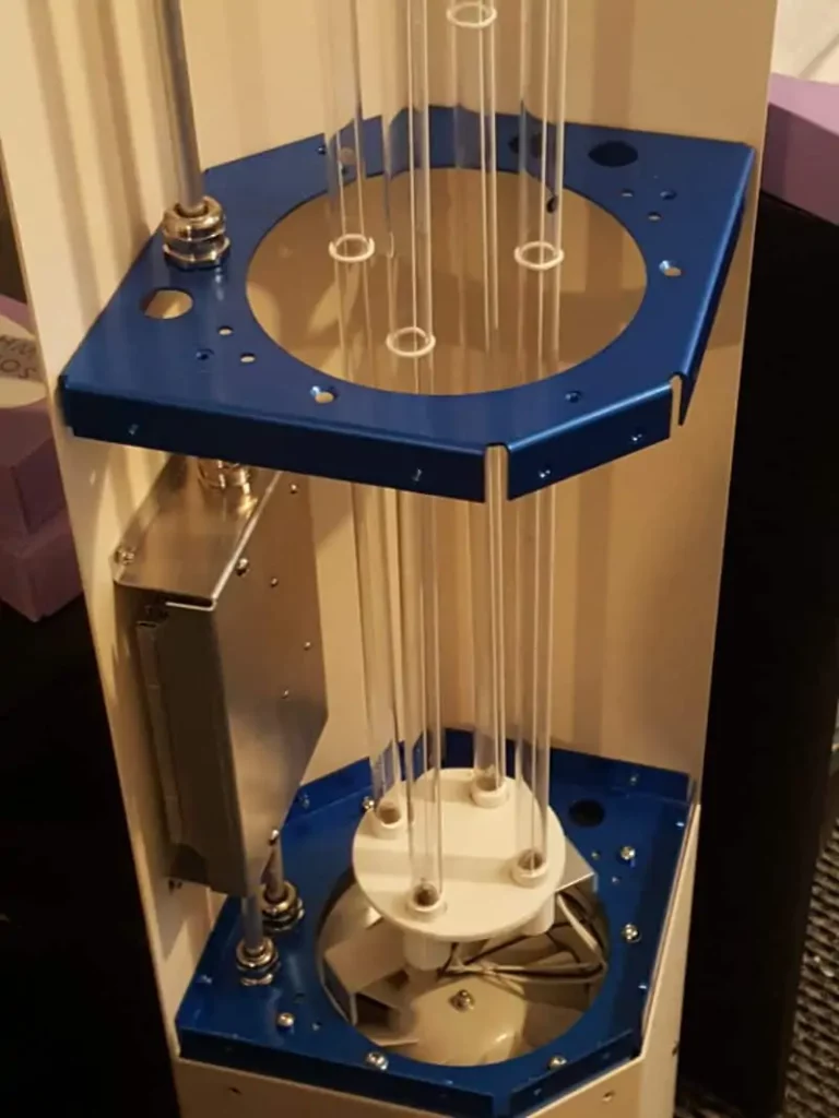 One of the components assembled with the custom parts that Xometry supplied
