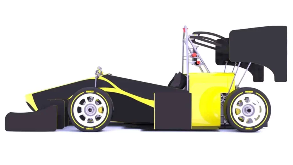 Prototype of UniNa Corse E-Team’s car