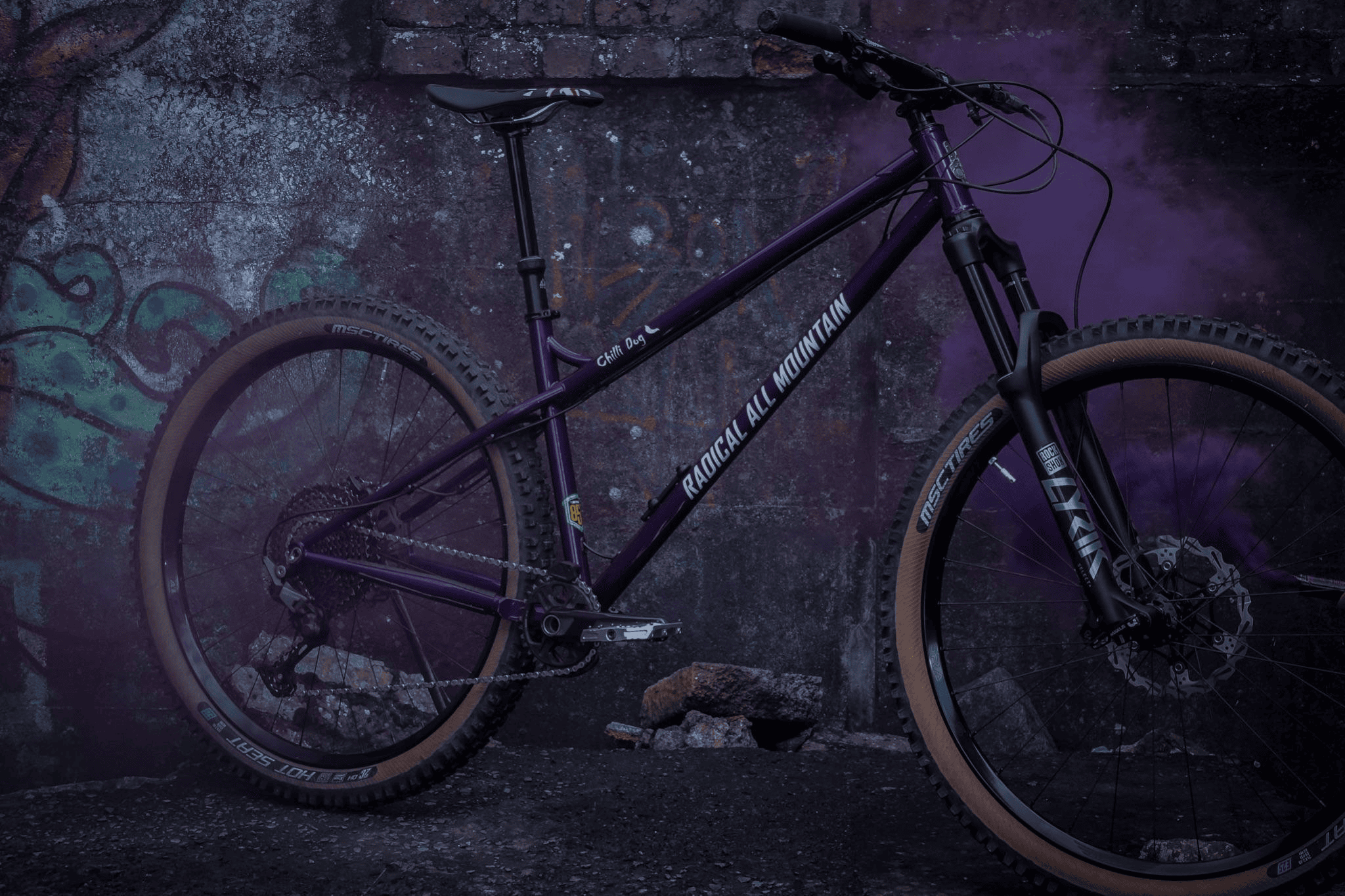 Radical All Mountain Cycles' bike