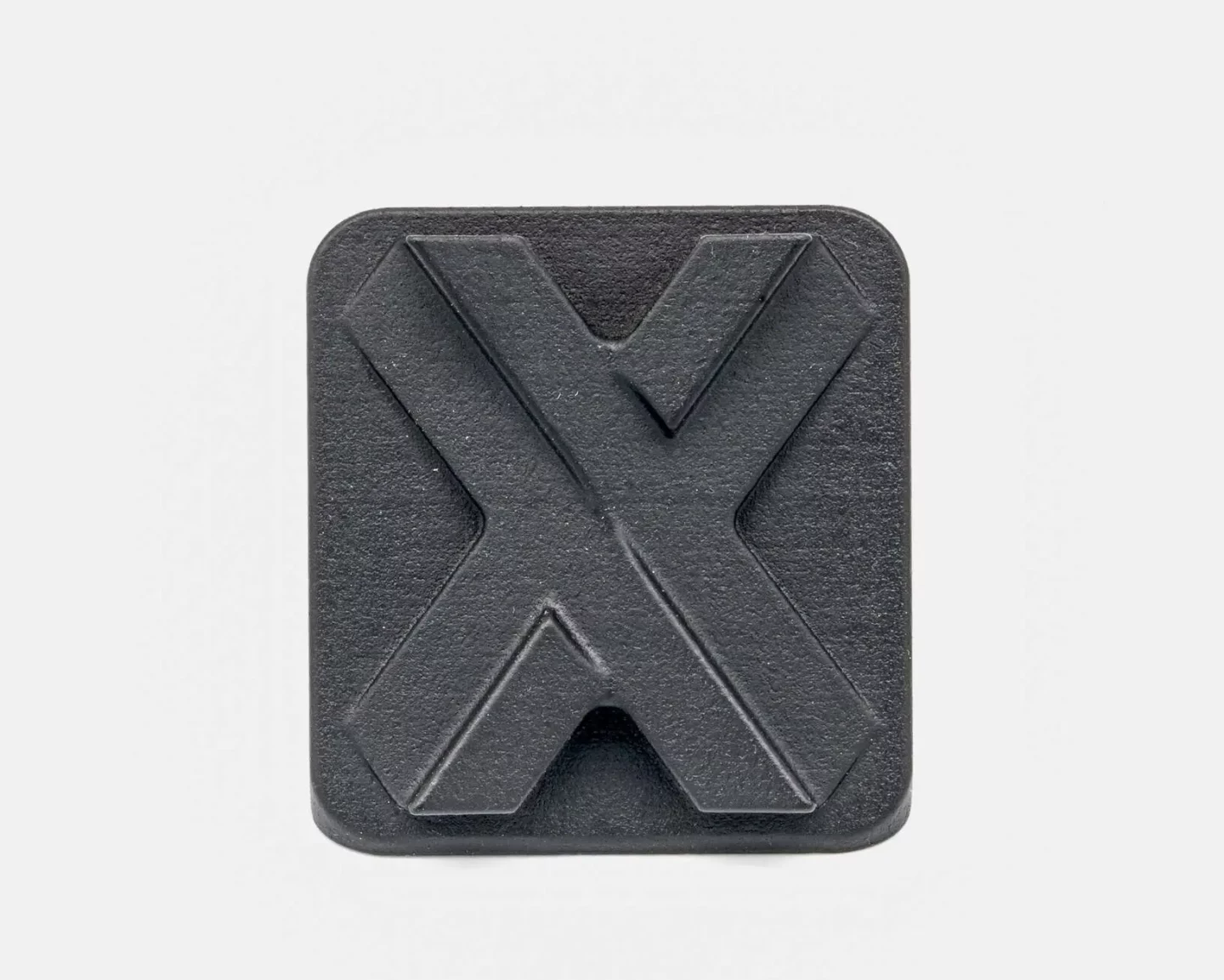 SLS PA12 3D printed part with a black spray painting finish