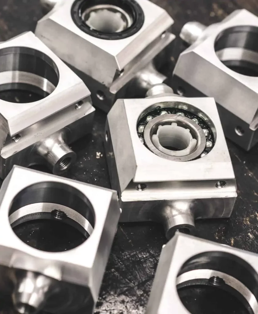 Some of the CNC machined parts manufactured with Xometry