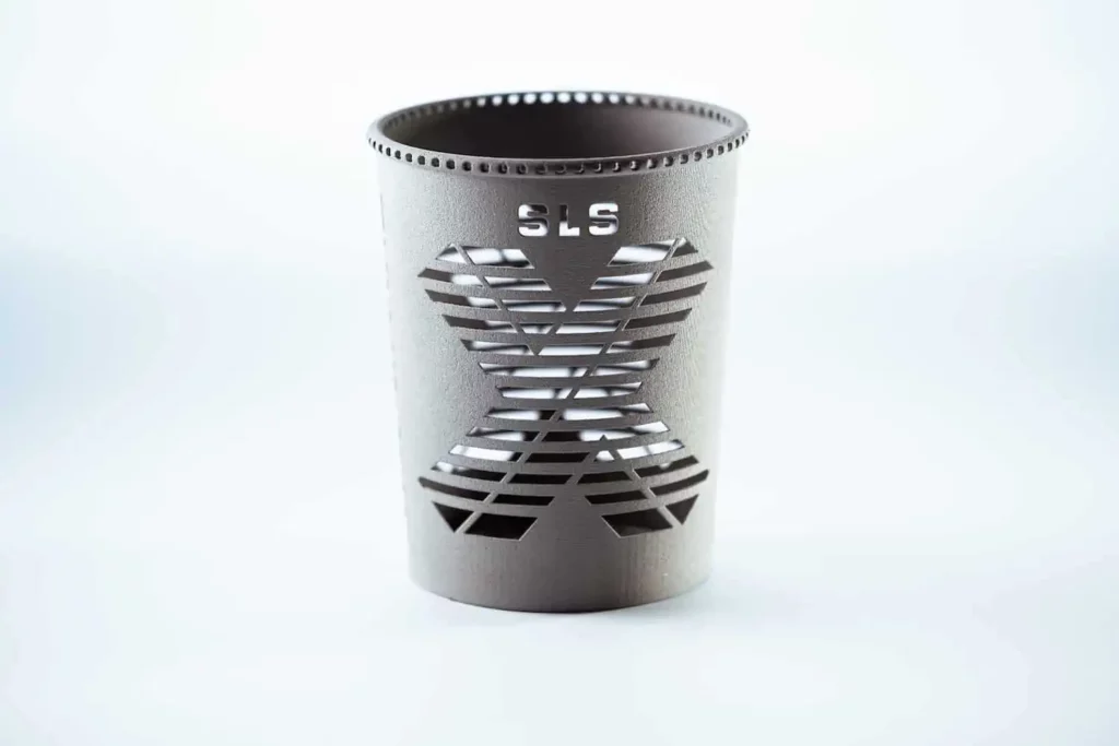 SLS 3D printed cup