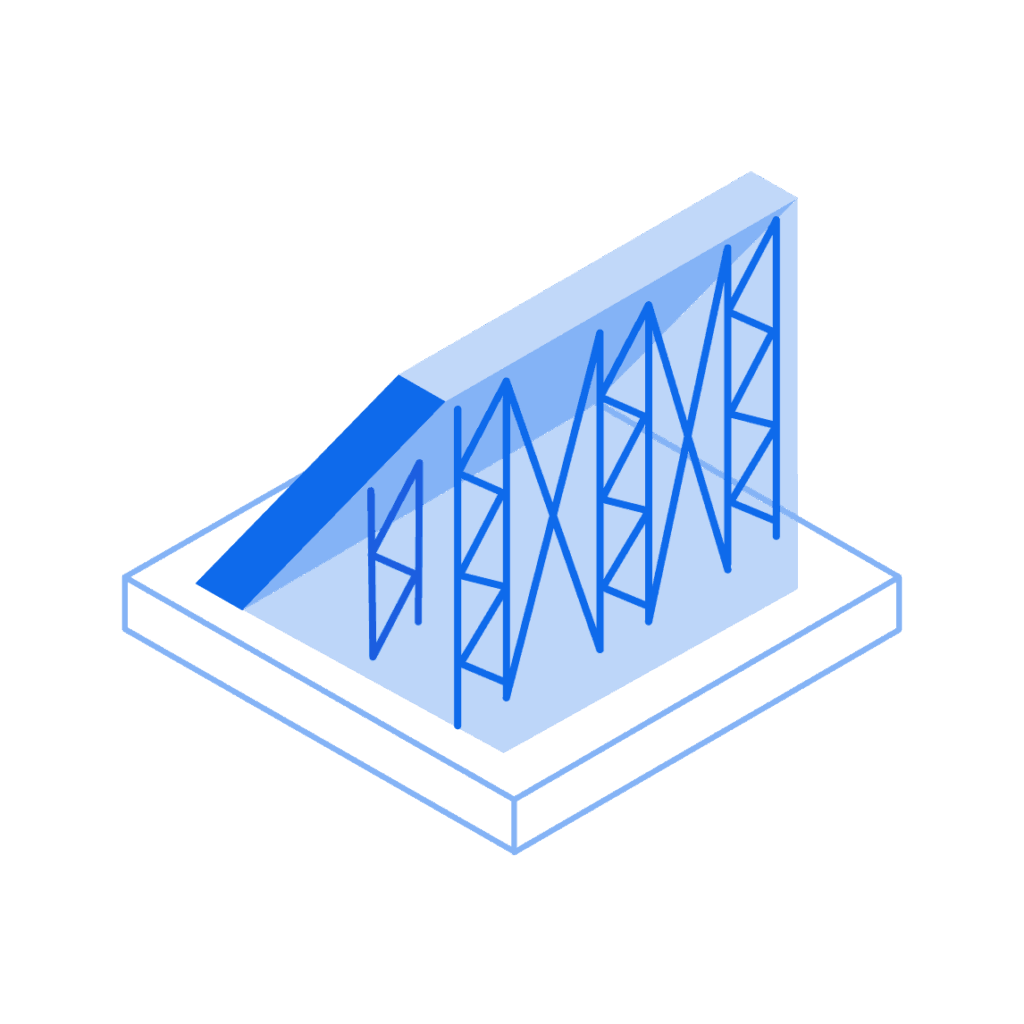 Support structure icon