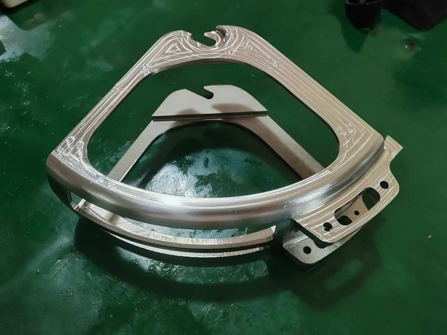 CNC machined aluminium 6082 parts