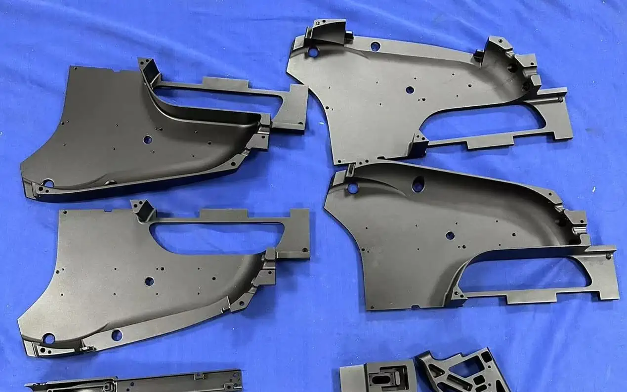 SLS PA 12 grey parts