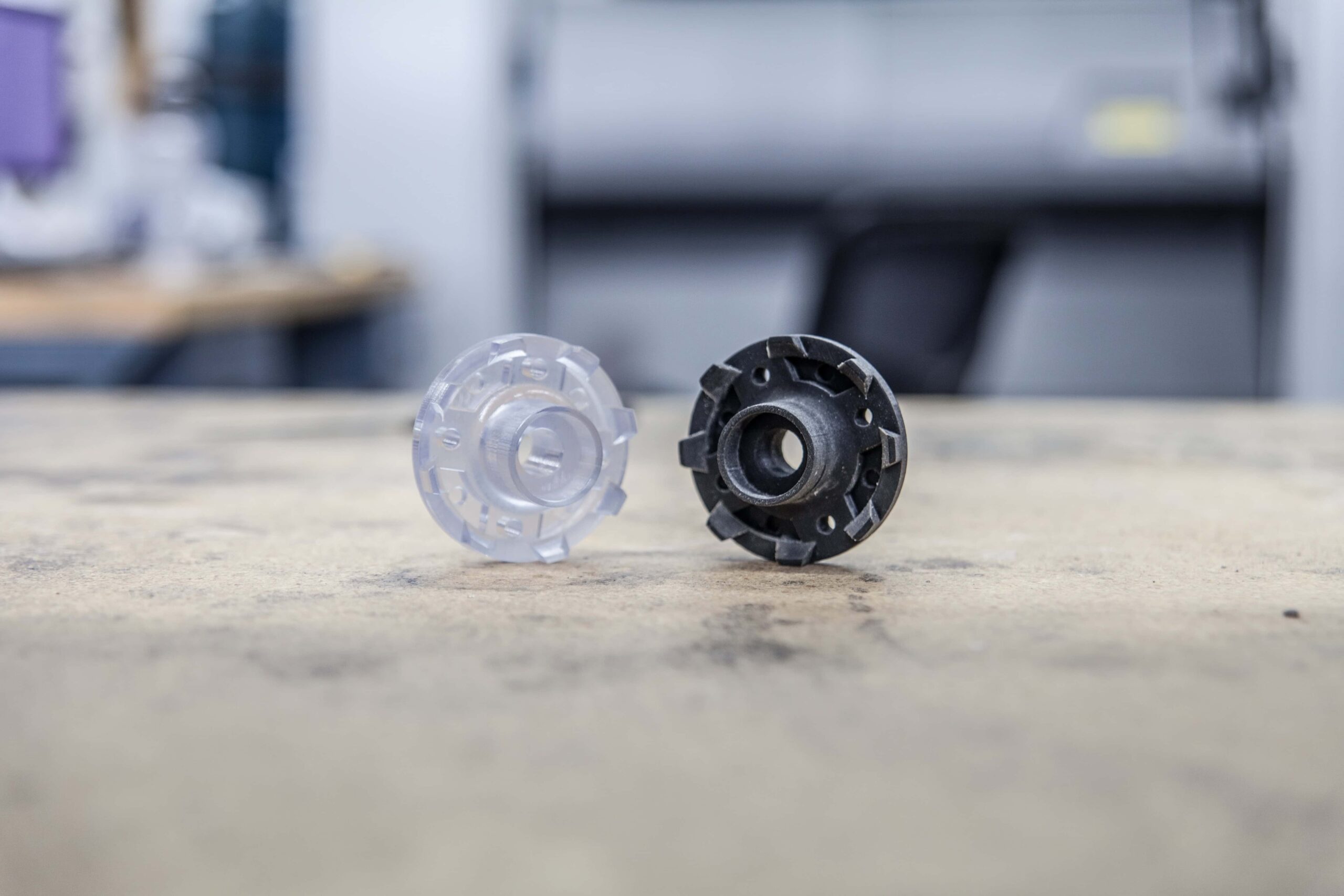 3D printed Polyjet parts