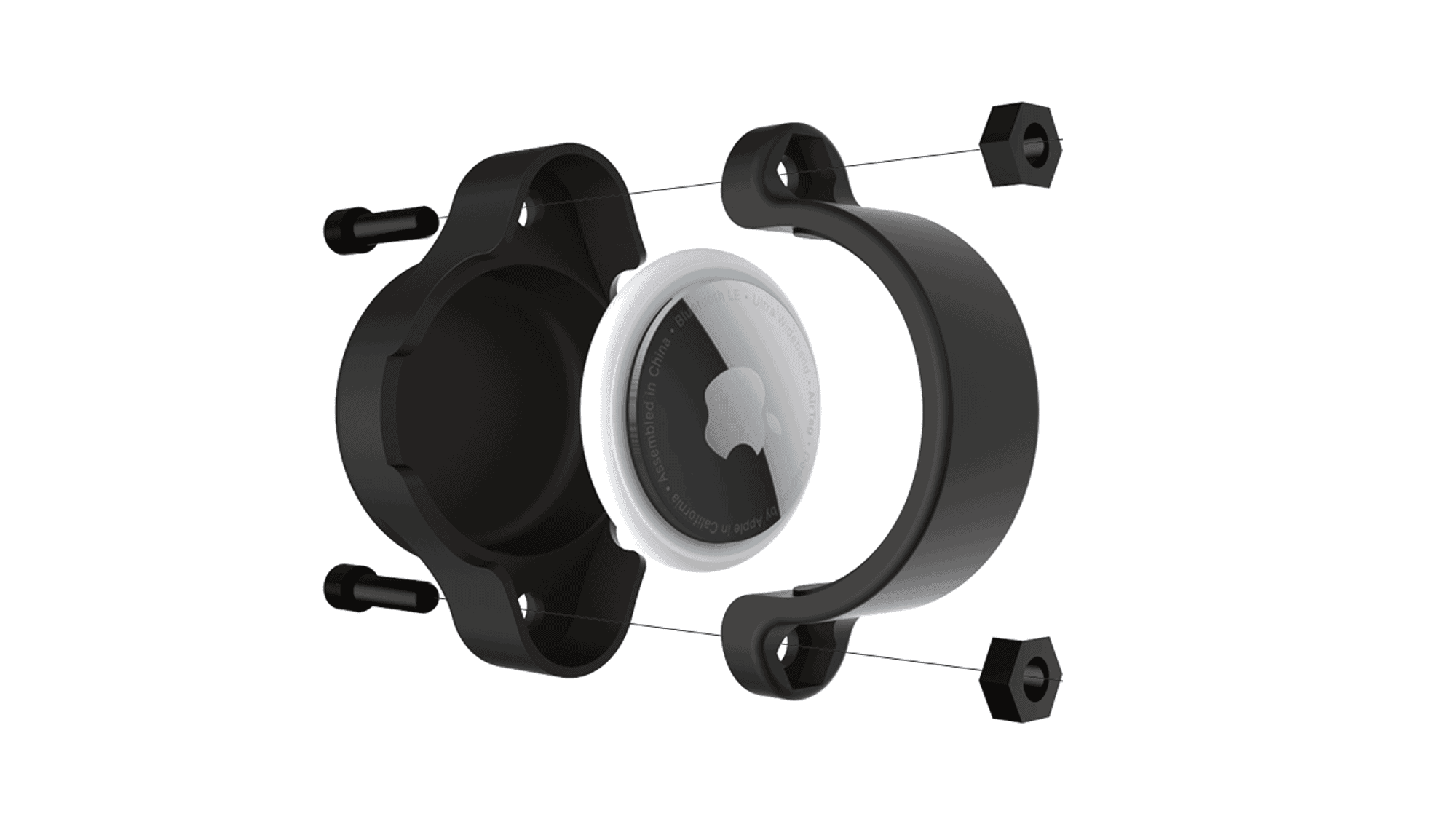 Bike mount for Apple AirTag