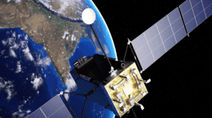 ARCap module in orbit above Earth, with India visible in the background.