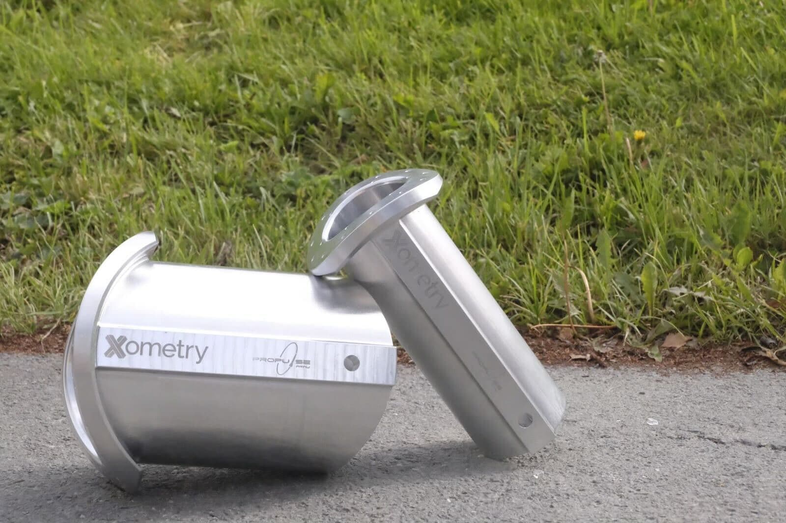 Completed mortars, expertly CNC-machined by Xometry, ensuring reliable parachute deployment for Valemon.©