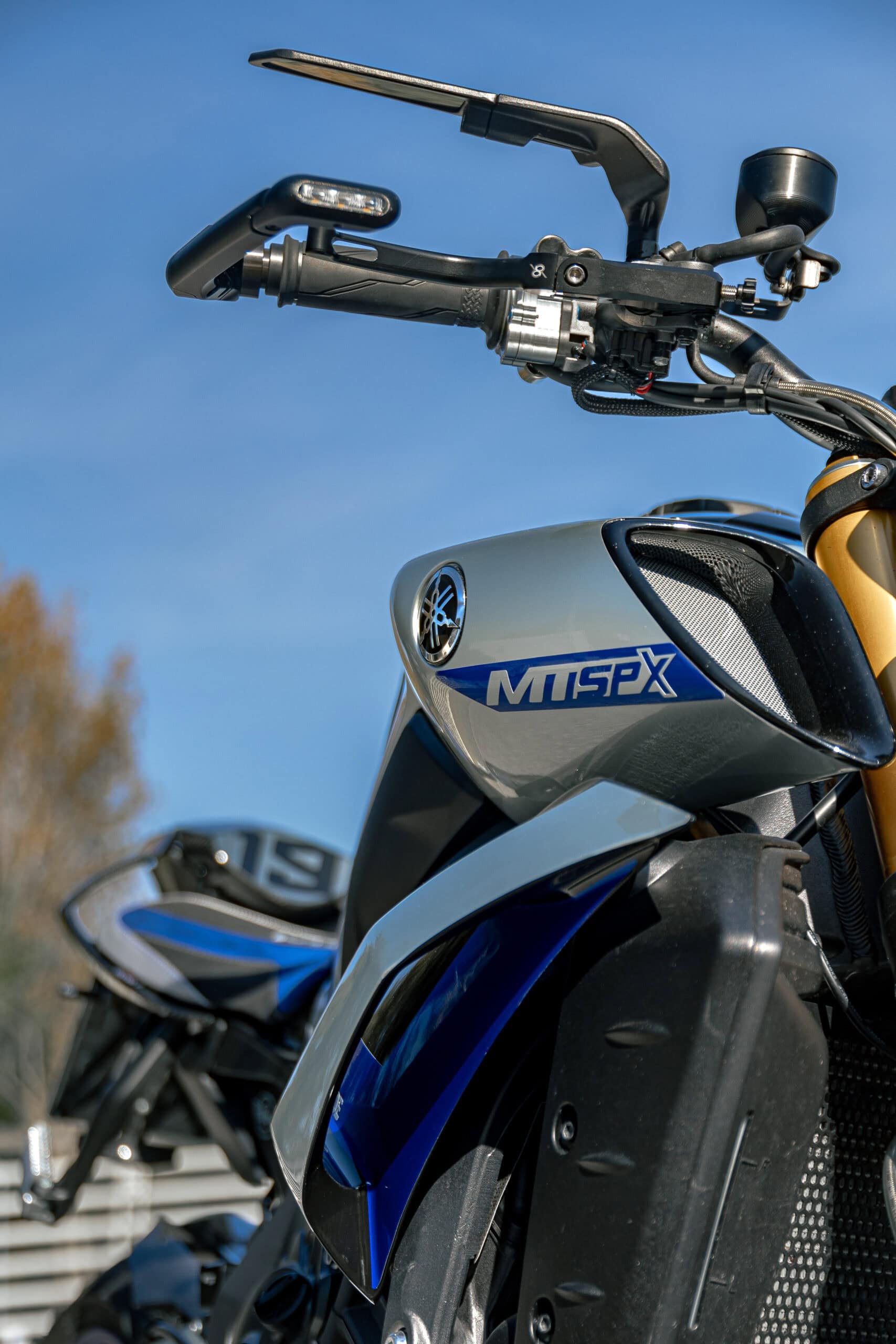 Yamaha MT-10 SP showcasing sleek custom fairings and personalized details