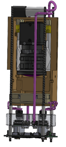 Render of AcubeSAT’s Payload