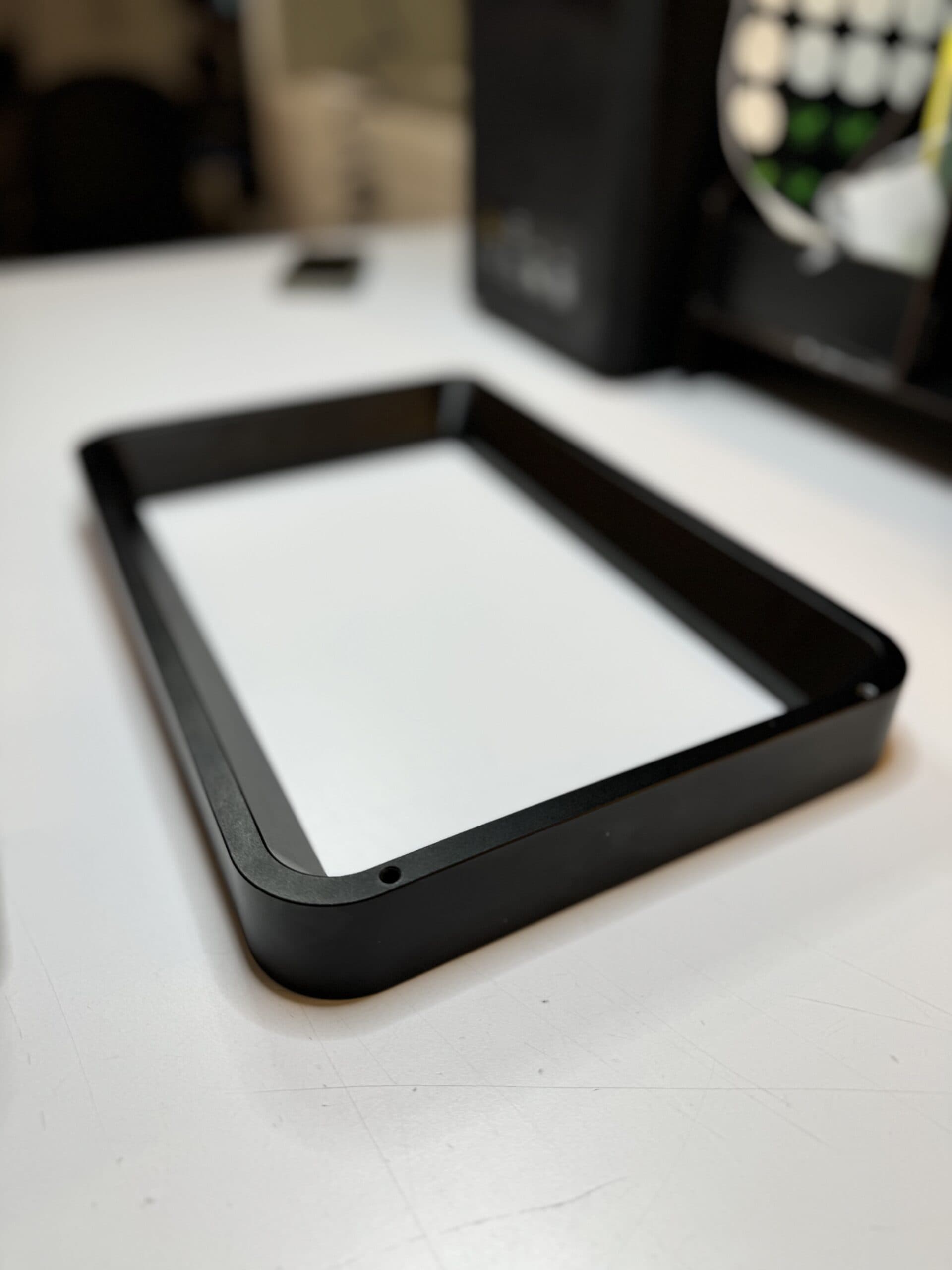 Alüminyum siyah eloksal kaplama ile üretilen tank bileşenleri