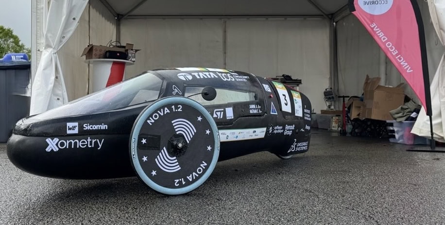 Prototype of electric single-seater by Vinci Eco Drive