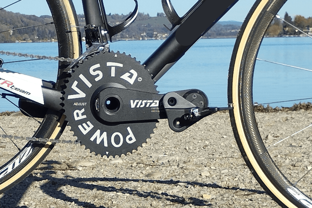 Vista Power crankset on a bike