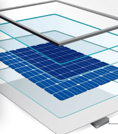 Transparent solar panels
