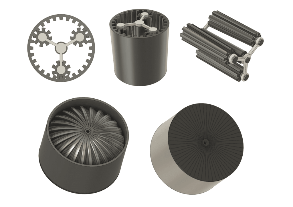 Glass grinder design